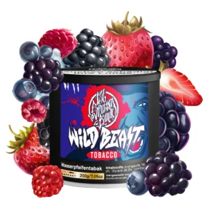 187 Shisha Tabak 200g - Wild Beast