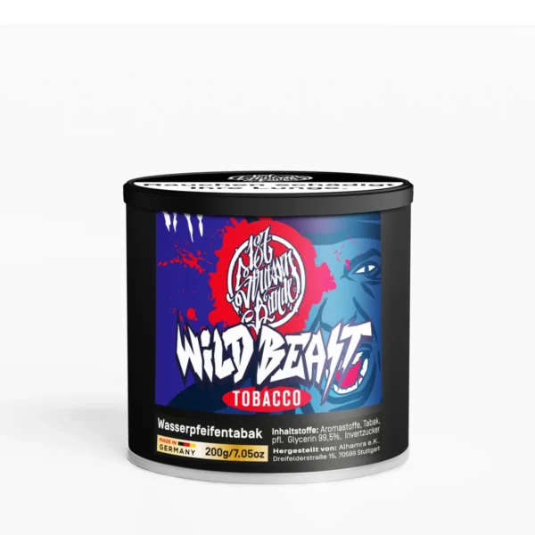 187 Shisha Tabak 200g - Wild Beast – Bild 2