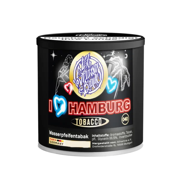 187 Shisha Tabak 1Kg - I love Hamburg
