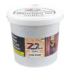 7 Days Classic Shisha Tabak 1 Kg - C. Peah