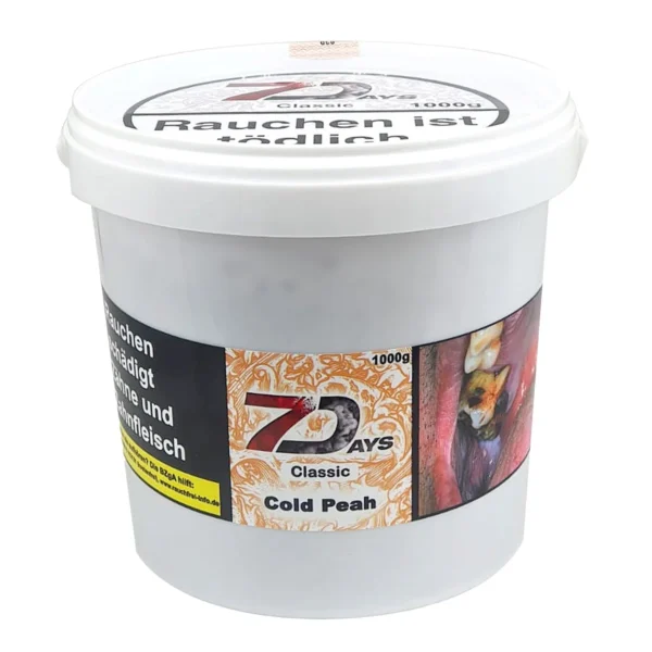 7 Days Classic Shisha Tabak 1 Kg - C. Peah