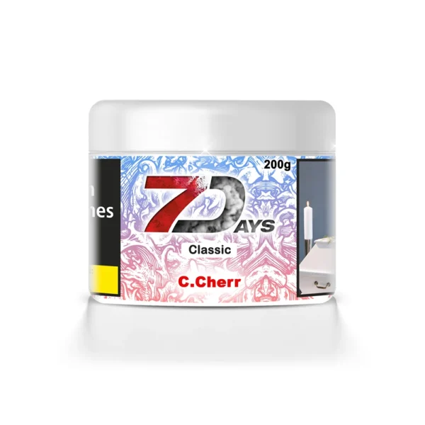 7 Days Classic Shisha Tabak 200g - C. Cherr – Bild 2