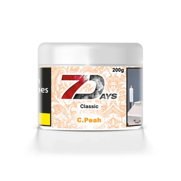 7 Days Classic Shisha Tabak 200g - C. Peah – Bild 2