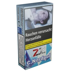 7 Days Platin Tabak 25g - C. Nordpol