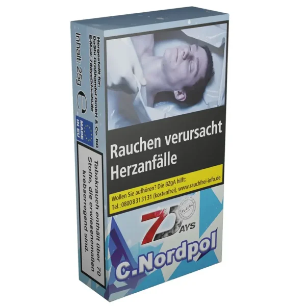 7 Days Platin Tabak 25g - C. Nordpol