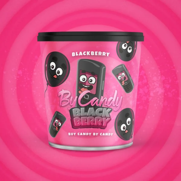 ByCandy Shisha Tabak 200g - Black Berry