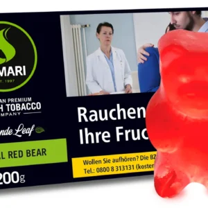 Fumari Shisha Tabak 200g - Original Red Bear